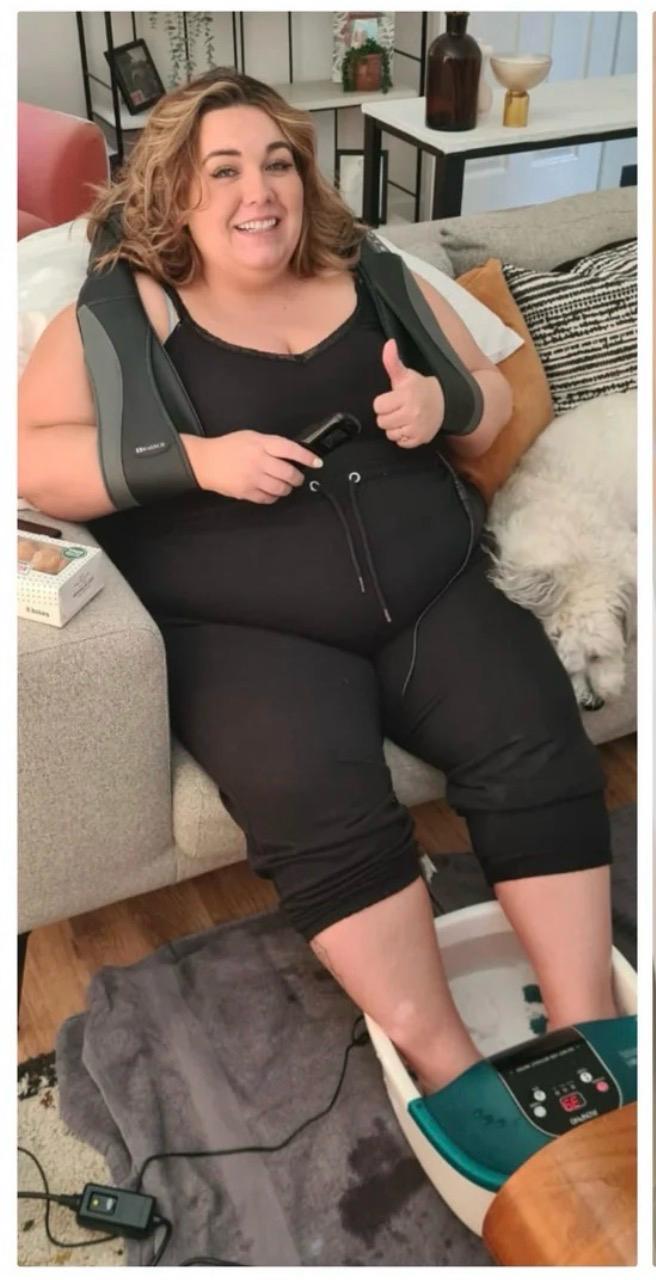 Rachel before GLP-1 treatment